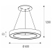 LED2 SATURN 60 P-Z, W 50W 2CCT 3000K/4000K - DALI/PUSH - stmívatelné 3270751D