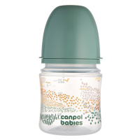 CANPOL BABIES Antikoliková lahev EasyStart MOUNTAIS zelená 120 ml