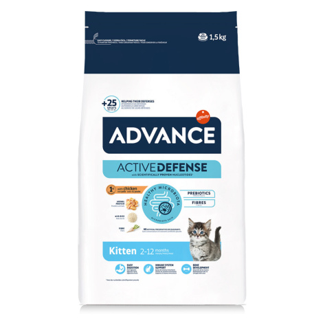 Advance Kitten - výhodné balení: 2 x 1,5 kg Affinity Advance Veterinary Diets