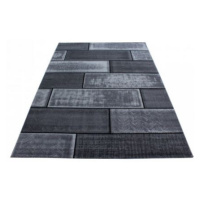 Kusový koberec Plus 8007 black