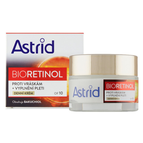 Astrid Bioretinol denní krém proti vráskám + vyplnění pleti OF 10 50ml