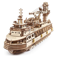 Ugears 3D mechanické puzzle výzkumné plavidlo Research Vessel 575 ks