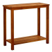 Zahradní konzolový stolek 80 × 35 × 75 cm masivní akáciové dřevo, 316405