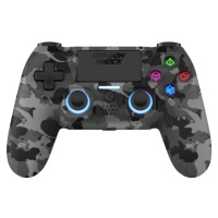 Dragonshock Mizar Wireless Controller Grey Camo (PS4/PC) Šedá/stříbrná