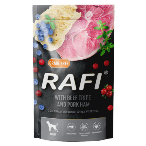 Rafi Dog 10 × 500 g - hovězí bachor