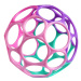 OBALL - Hračka Oballo ™ Classic 10 cm růžovo / fialová 0m +