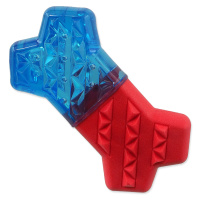 Dog Fantasy Chladicí hračka kost červeno-modrá
