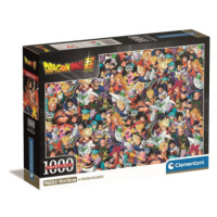 Clementoni - Puzzle 1000 Impossible Dragon Ball - Compact