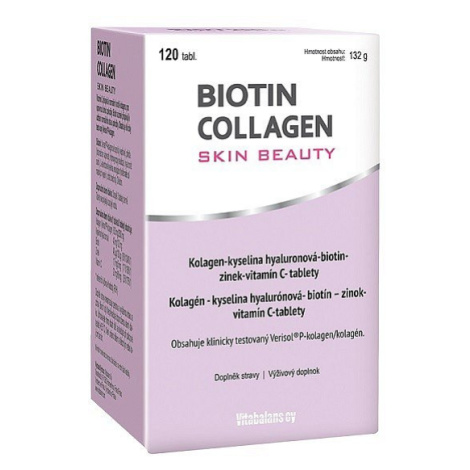 Biotin Collagen Skin Beauty Tbl.120 VITABALANS