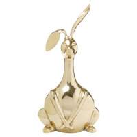 KARE Design Soška Bunny - zlatá, 37cm