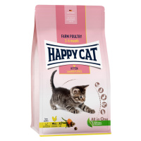 Happy Cat Young Kitten drůbeží - výhodné balení: 2 x 4 kg