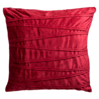 Červený dekorativní polštář JAHU collections Ella, 45 x 45 cm