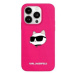 Pouzdro Karl Lagerfeld Silicone Choupette pro Magsafe Na Iphone 15 14 13