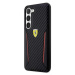 Ferrari FEHCS23MNPYK hard silikonové pouzdro Samsung Galaxy S23 PLUS 5G black Carbon Contrast Ed