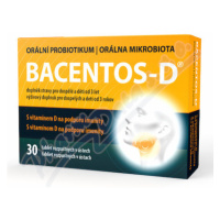 BACENTOS-D orální probiotikum tbl.30