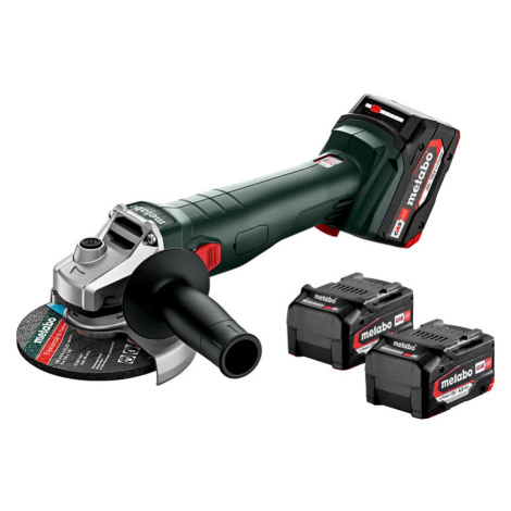 METABO W 18 L 9-125 Quick (3x4Ah) 18V úhlová bruska