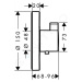 HANSGROHE Shower Select Termostatická baterie HighFlow pod omítku, chrom 15741000