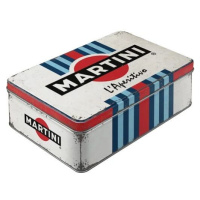 Plechová dóza Plechová dóza Martini - L Aperitivo Racing Stripes, 7 x 23 x 16 cm