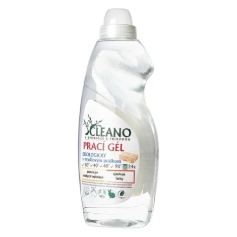 Cleano Ekologický prací gel s mýdlovým práškem 1,5 l Soaphoria