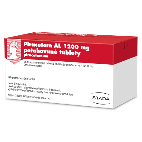 Piracetam AL 1200mg tbl.flm. 120 tablet