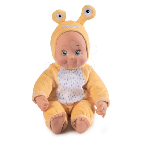 Panenka v kostýmu Šnek MiniKiss Croc Smoby žlutý se zvukem polibku s měkkým tělíčkem od 12 měsíc