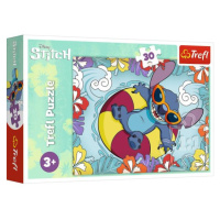 TREFL LiloStitch Na prázdninách 30 dílků