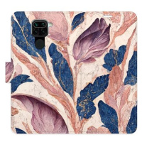 iSaprio flip pouzdro Old Leaves 02 pro Xiaomi Redmi Note 9