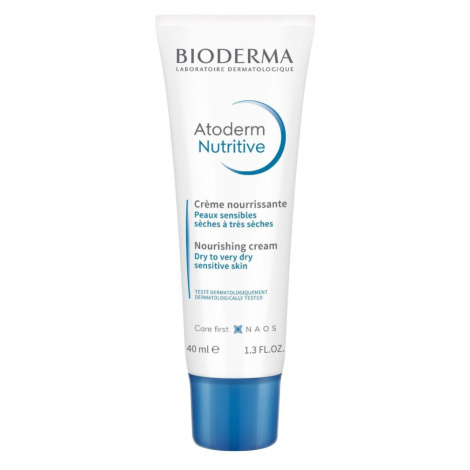 BIODERMA Atoderm Nutritive výživný denní krém pro suchou a citlivou pleť 40 ml