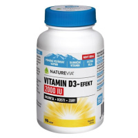 NatureVia Vitamin D3-Efekt 2000IU tbl.90