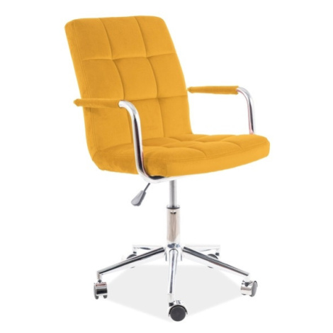 Žluté kancelářské židle