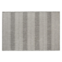 Venkovní vzorovaný koberec PANAMA 3152 šedá 120x170 cm, 160x230 cm Mybesthome Rozměr: 160x230 cm