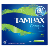 TAMPAX Compak Super Tampony s aplikátorem 16 kusů