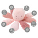 Hračka chobotnička edukační 8 aktivit Lapide pink