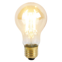 E27 3-stupňová stmívatelná LED lampa A60 goldline 5W 530 lm 2200K