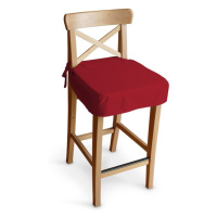 Dekoria Sedák na židli IKEA Ingolf - barová, tmavě červená , barová židle Ingolf, Etna, 705-60