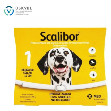 Scalibor antiparazitní obojek pro psy 65 Intervet MSD