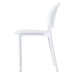 Set čtyř židlí LUMA bílé (4ks)