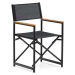 Černá kovová zahradní židle Llado – Kave Home