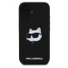 Karl Lagerfeld Liquid Silicone Choupette Head MagSafe kryt iPhone 16 černý