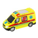 Auto RC ambulance plast 20cm na dálkové ovládání na baterie se světlem