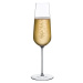 Nude designové sklenice Stem Zero na šampaňské Small