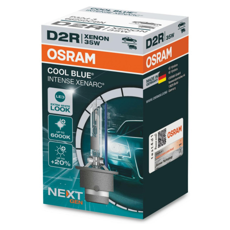 OSRAM XENARC COOL BLUE INTENSE Next Gen D2R 66250CBN, 35W, P32d-3