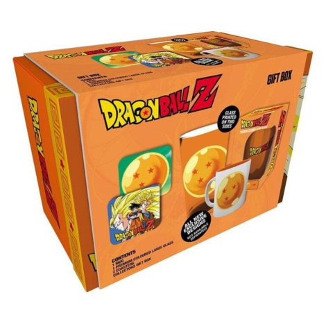 Dárkový set Dragon Ball Z (hrnek, sklenice, podtácky) - 5028486401925 GB Eye