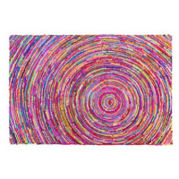 Pestrý bavlněný koberec 140x200 cm MALATYA, 57554