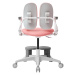 DUORest Dětská židle - DUORest MILKY s podpěrou pro nohy - růžová