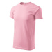 Malfini Basic 129 pánské tričko růžová