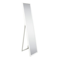Stojací zrcadlo Esra 30x150 cm, bílé