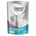 Výhodné balení Concept for Life bez obilovin 24 x 85 g - Senstive Cats jehněčí - v omáčce