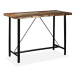 Barový stůl masivní recyklované dřevo 150x70x107 cm 245441