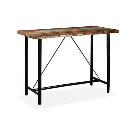 Barový stůl masivní recyklované dřevo 150x70x107 cm 245441 SHUMEE